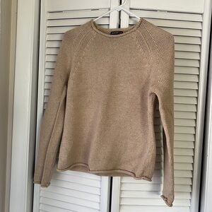 JCrew 100% Cotton 
Size Meduum 
Color Beige